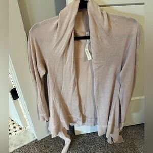 Lulu lemon light pink sweater xs